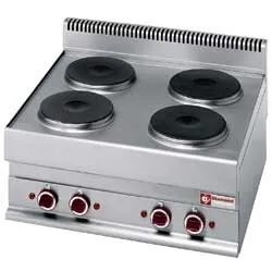 Diamond E65/4P7T Electric Four Ring Counter-Top Hob