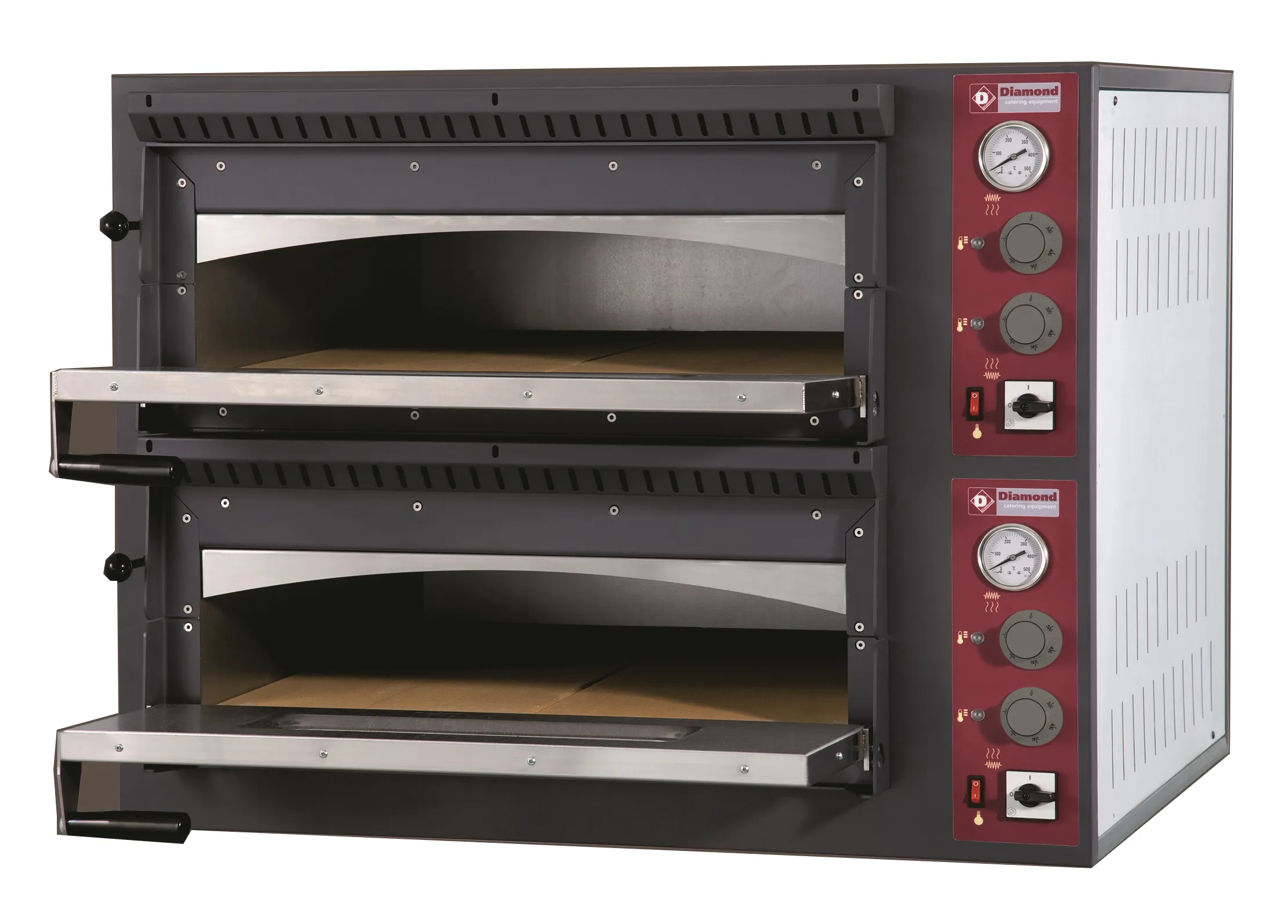 Diamond EFP/R Electric Twin Deck Pizza Oven Range