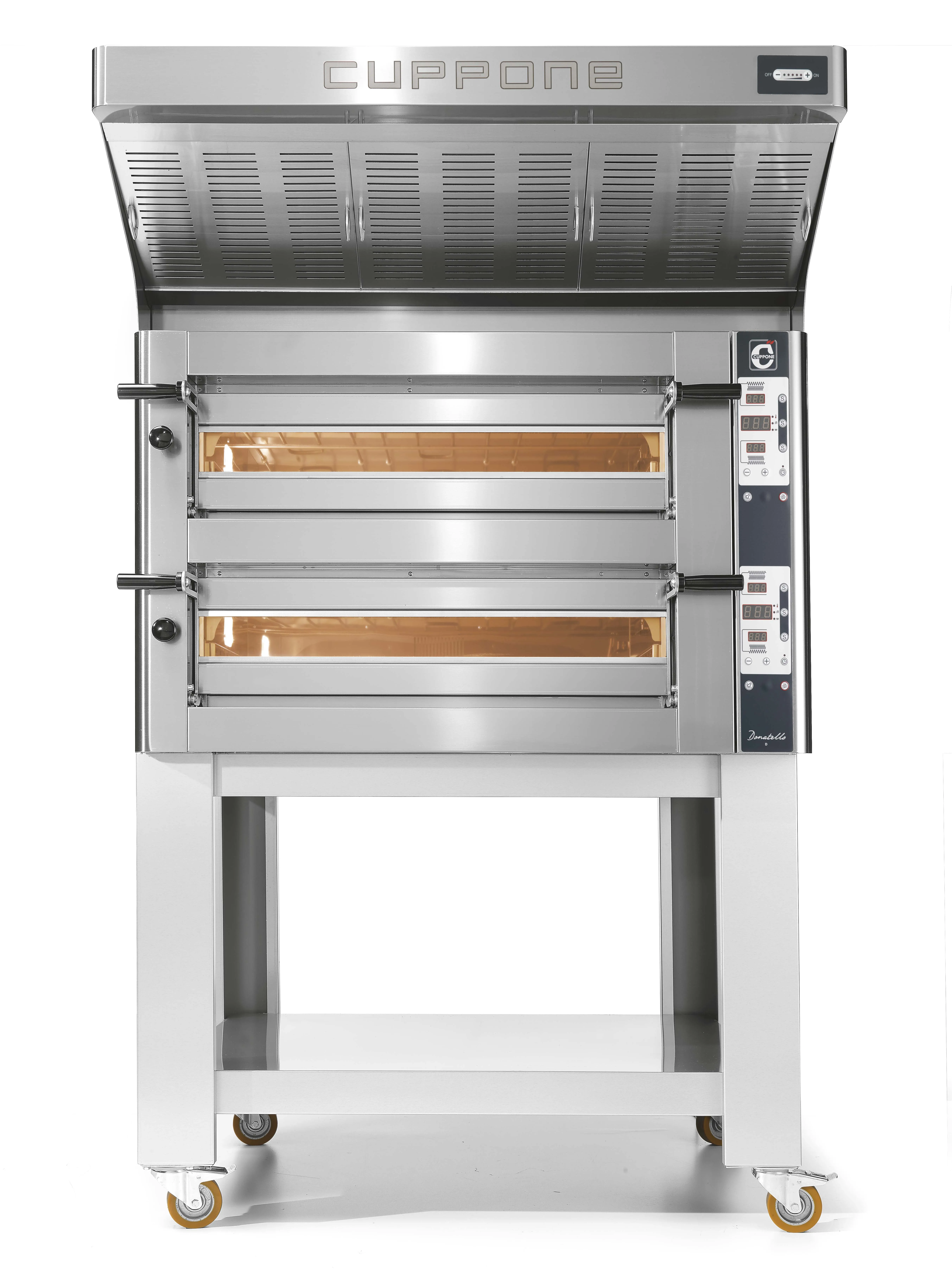 Cuppone LLKDN4352 Donatello Twin Deck Electric Pizza Oven