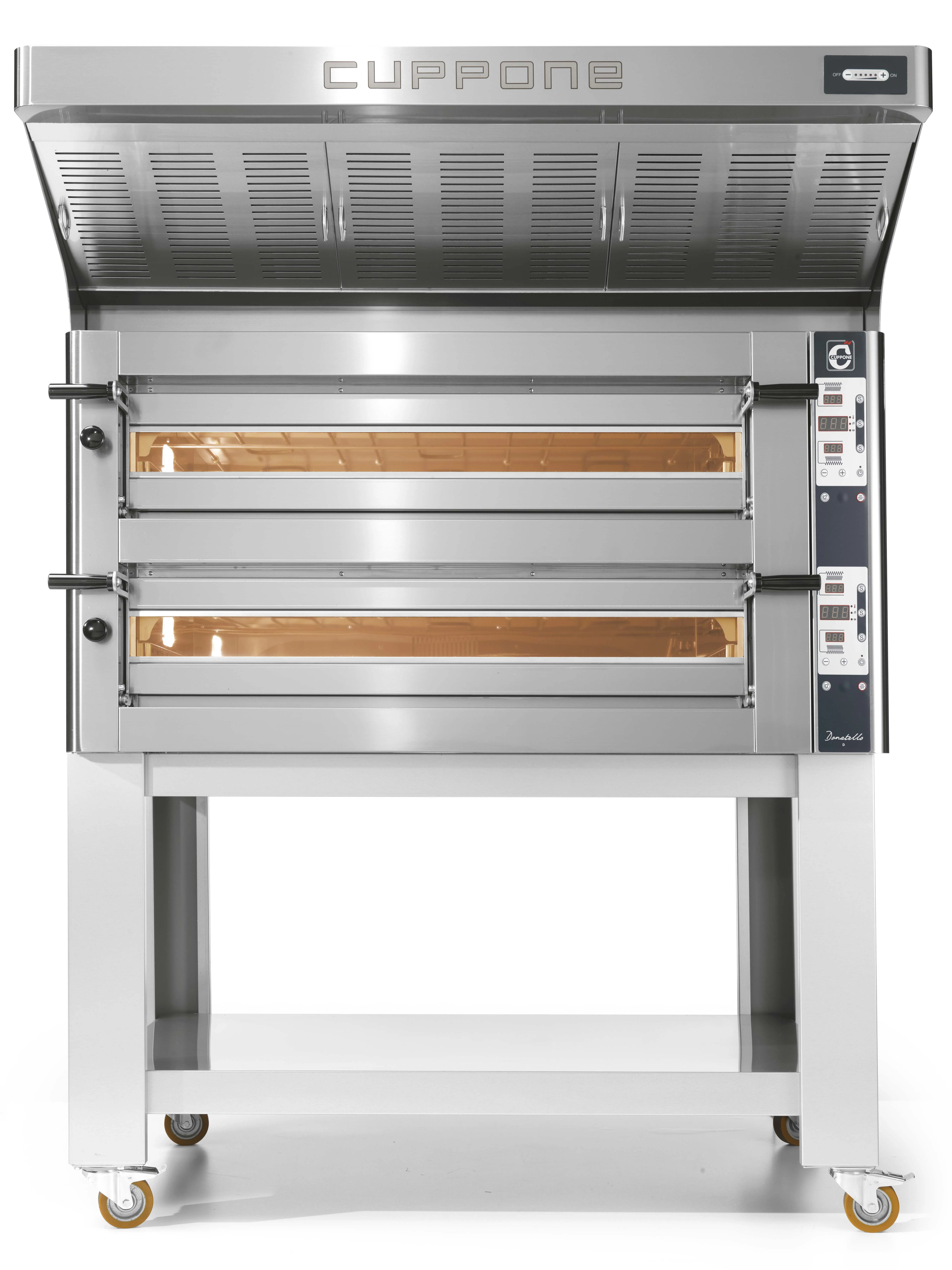 Cuppone LLKDN6352 Donatello Twin Deck Electric Pizza Oven