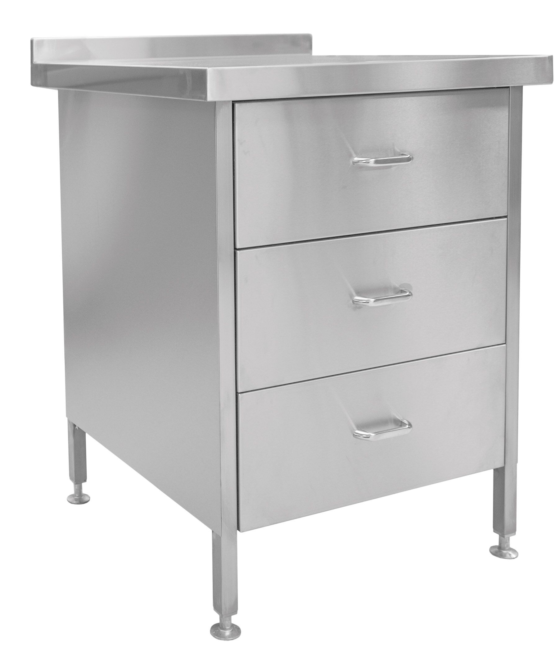 Parry DRAWER3 - Stainless Steel 3 Drawer Unit