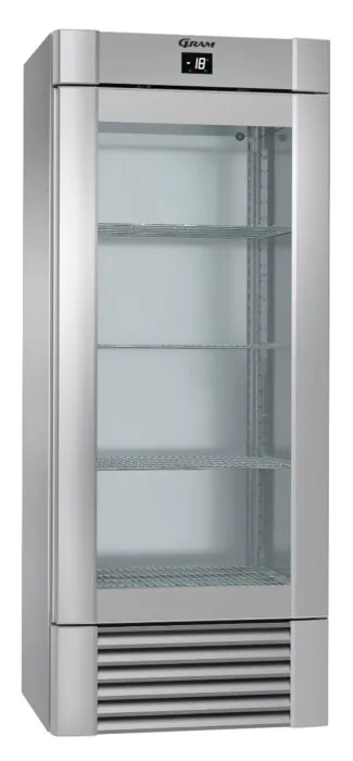 Gram ECO MIDI FG 82 CCG 4S K Stainless Steel Display Freezer 603 Litres