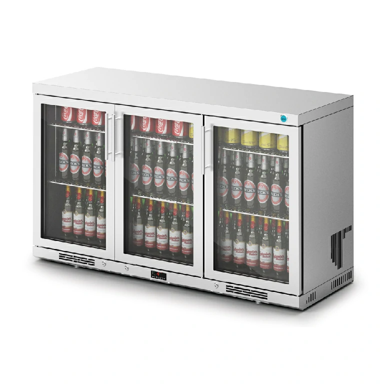IMC Ventus V135 Three Glass Door Display Bootle Cooler