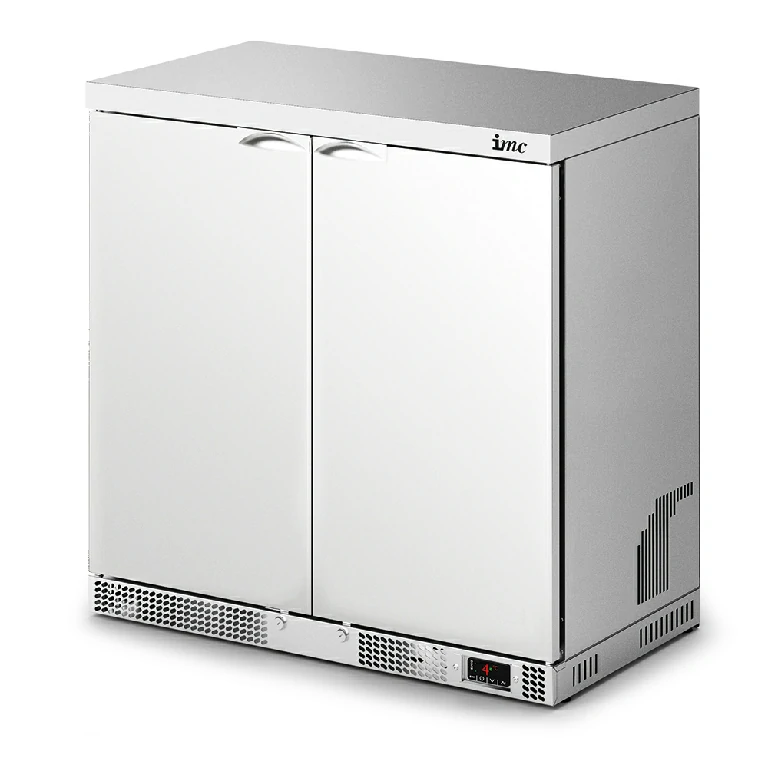 IMC Mistral M90 Bottle Cooler [Front Load] - High Ambient - Solid Stainless Steel Door - H 900 mm - W 900 mm - 0.354 kW