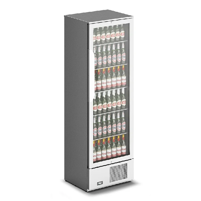 IMC Mistral TC60 Bottle Cooler [Front Load] - Glass Door - Stainless Steel Frame - H 1850 mm - W 600 mm