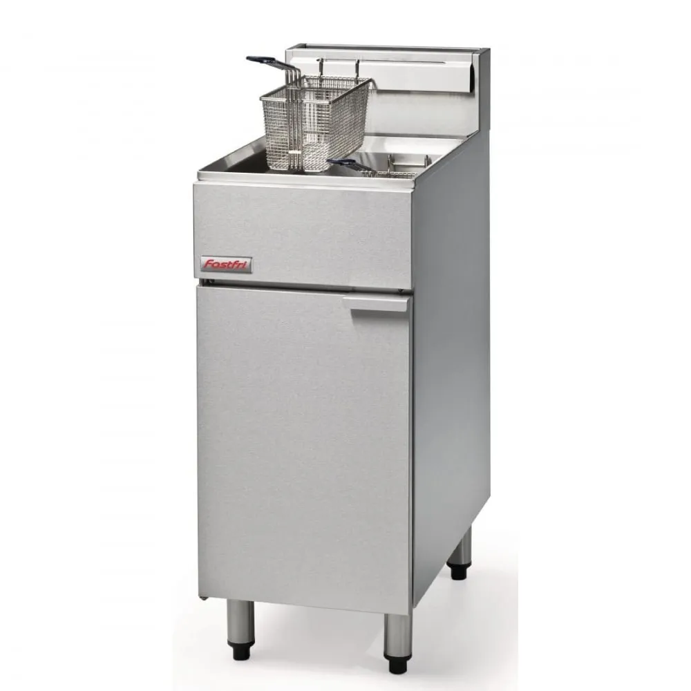 FastFri FF18 - 400mm Gas Deep Fryer - Single Pan