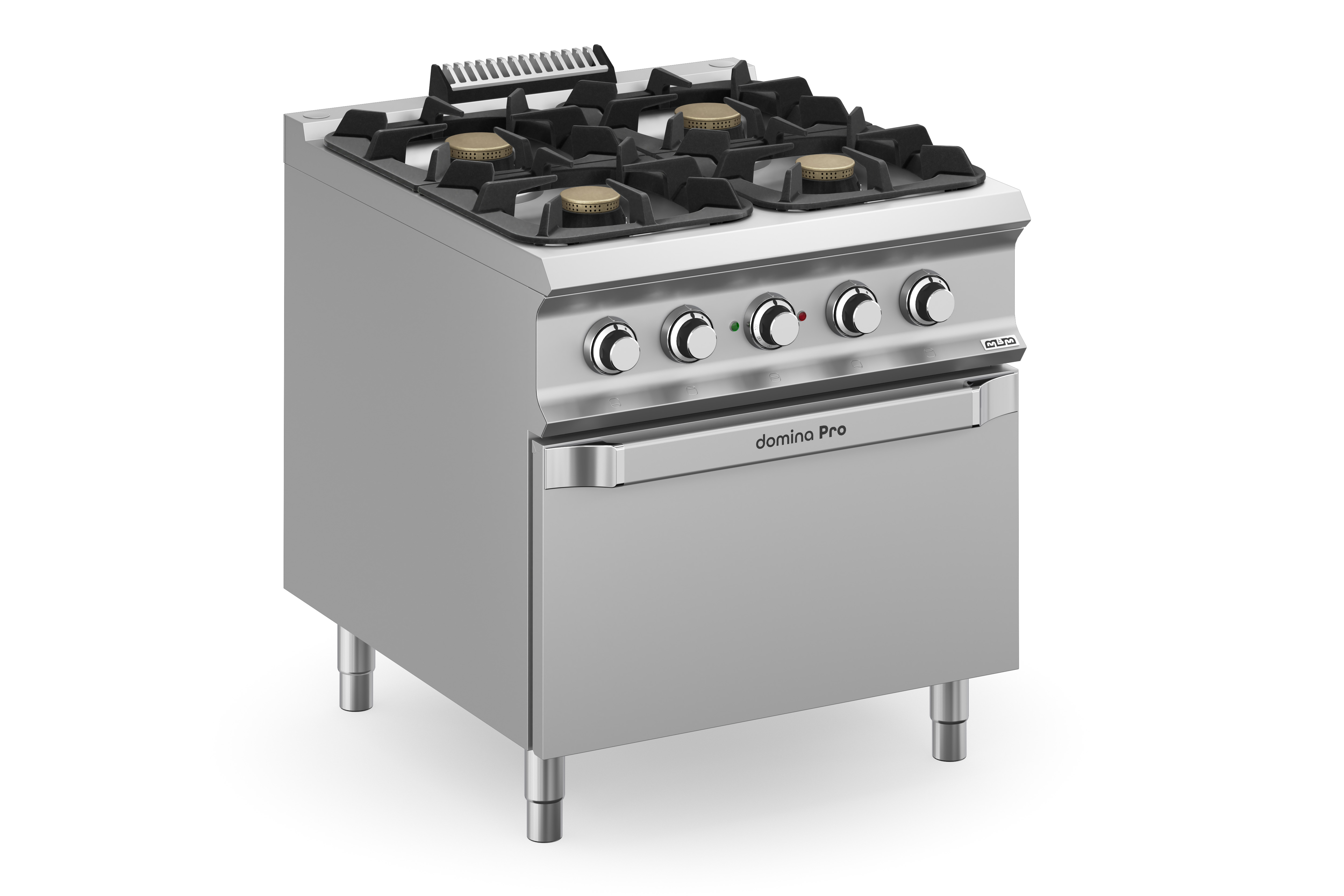 Domina Pro 900 FB98FEXXS 4 Burners Gas Cooker Freestanding with Electric Oven