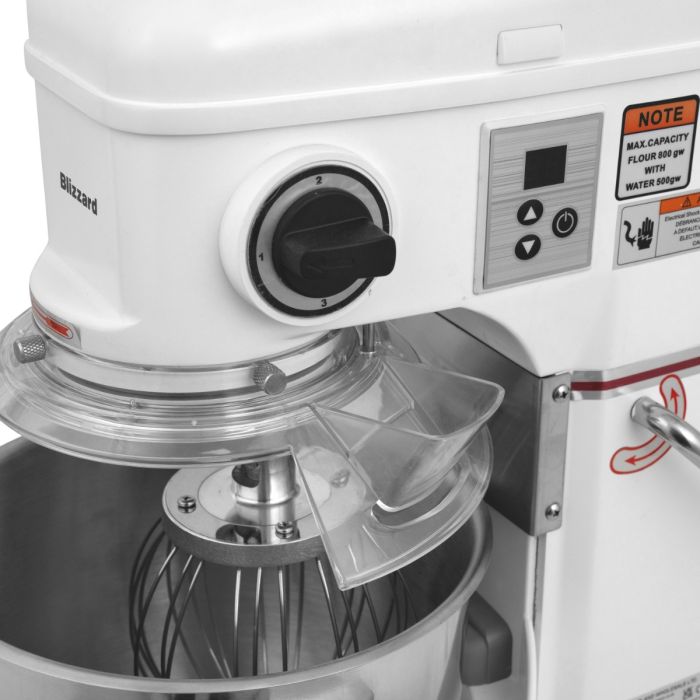 BLIZZARD GRADED-00647 FMX7 650W White 7 Litre Planetary Mixer