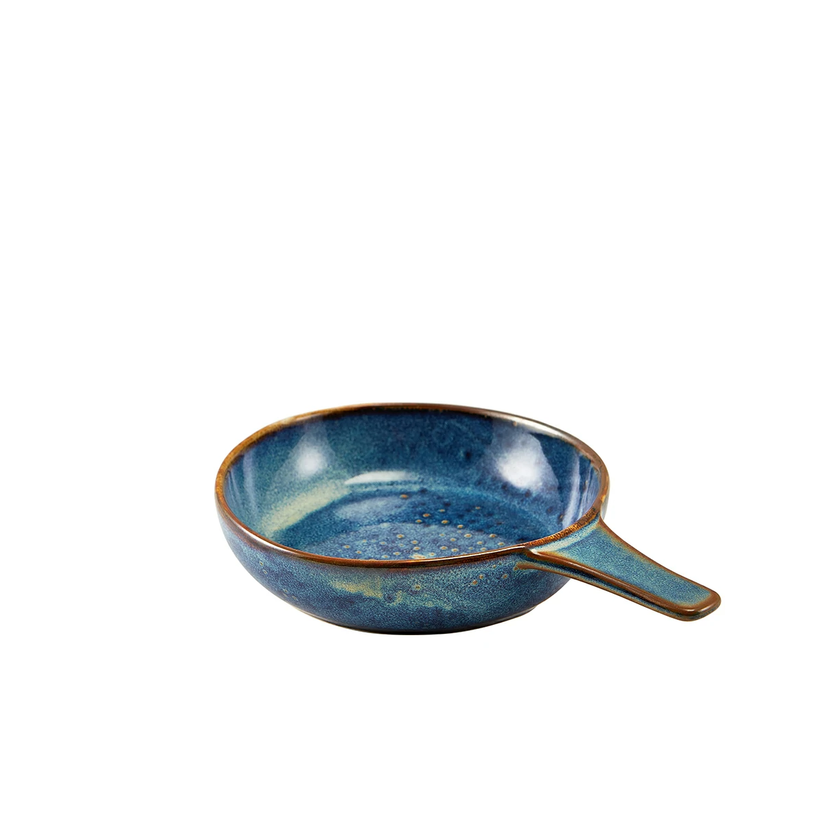 Terra Porcelain Aqua Blue Presentation Pan 15.5cm