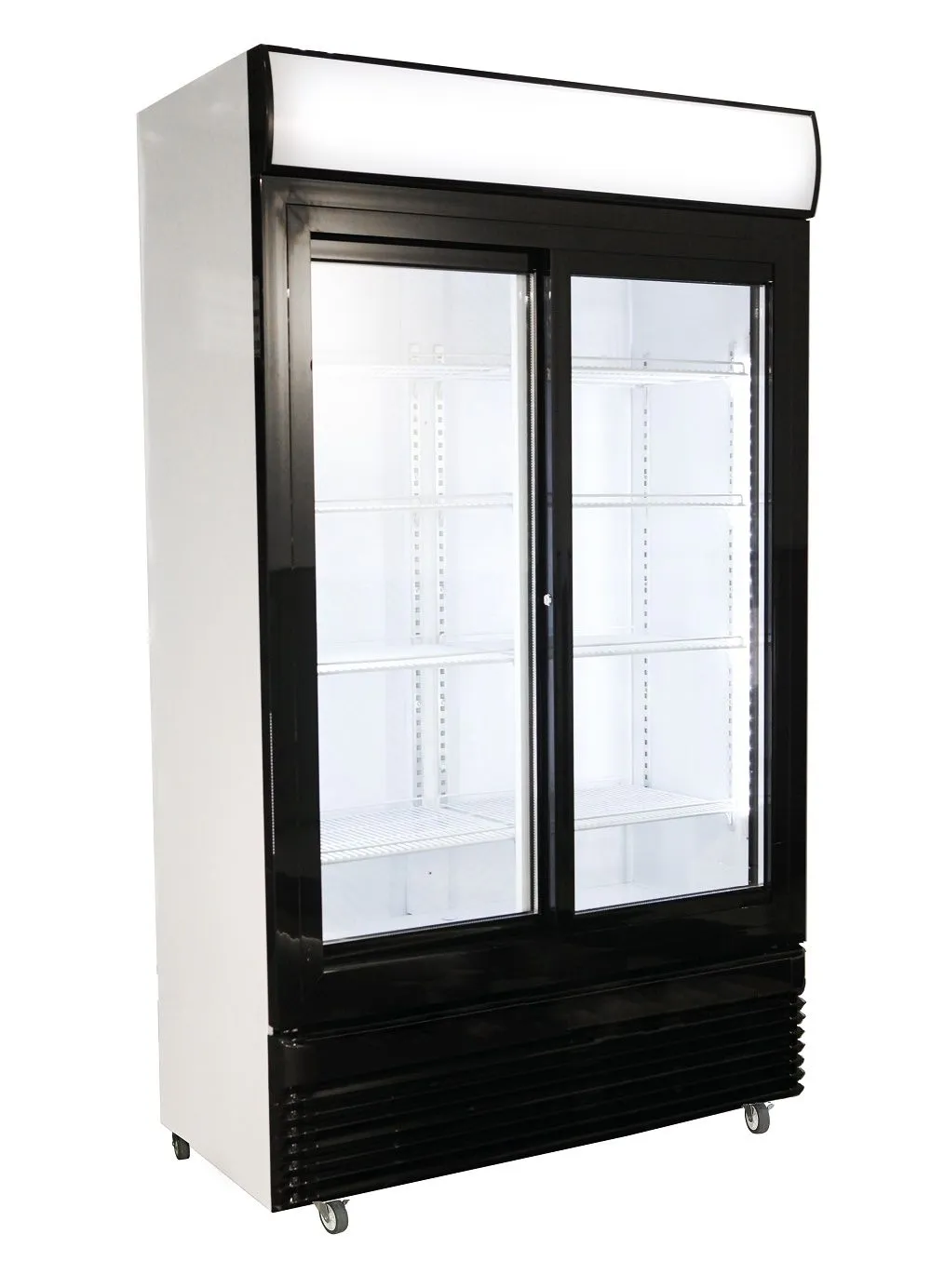 Combisteel Double Door Display Fridge BEZ-780 White