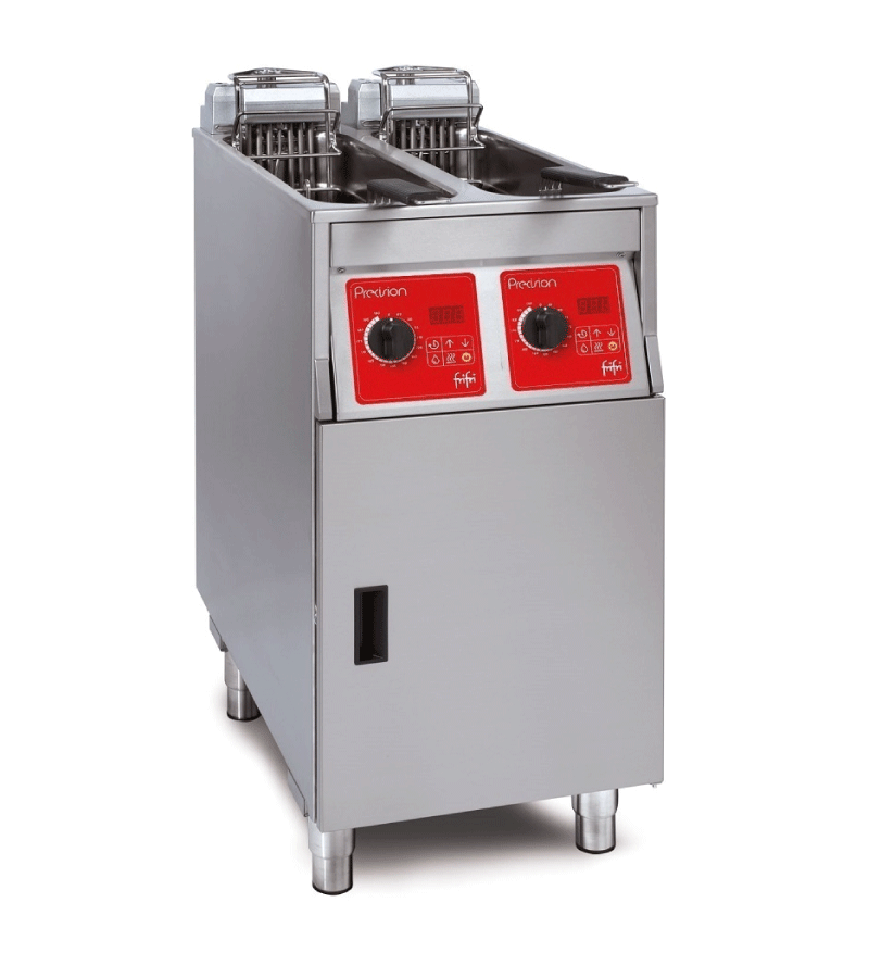 PL422H32G0 - FriFri Precision 422 Electric Free-standing Twin Tank Fryer