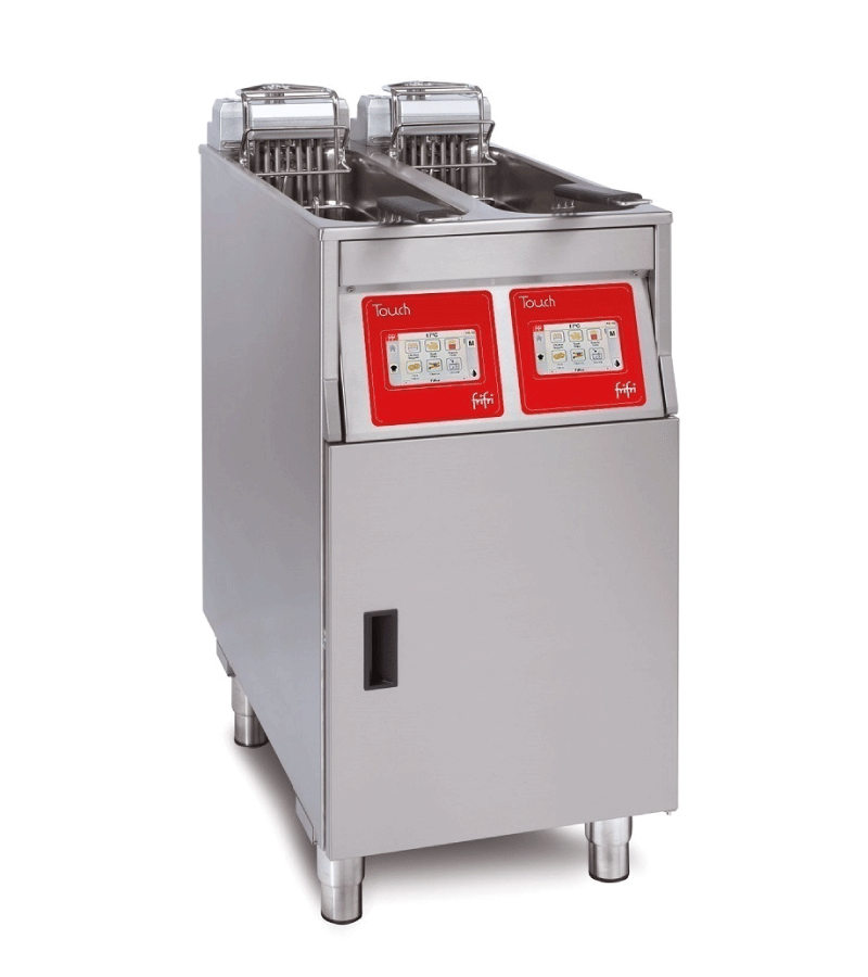 TL422L32G0 - FriFri Touch 422 Electric Free-standing Twin Tank Fryer - 2 Baskets - W 400 mm - 2 x 7.5 kW