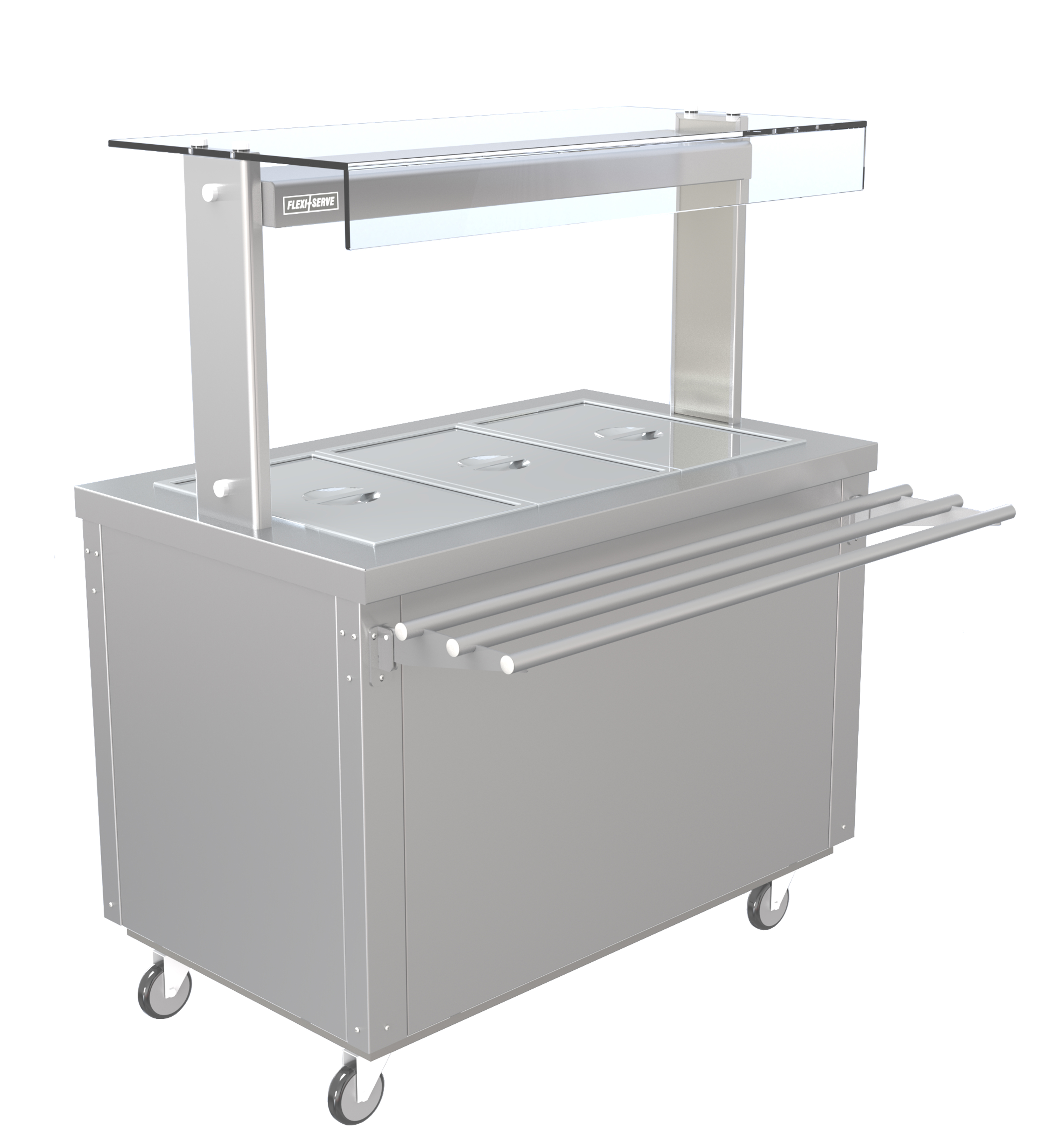 Parry FS-AW3 - Flexi Serve Ambient Cupboard with Chilled Well