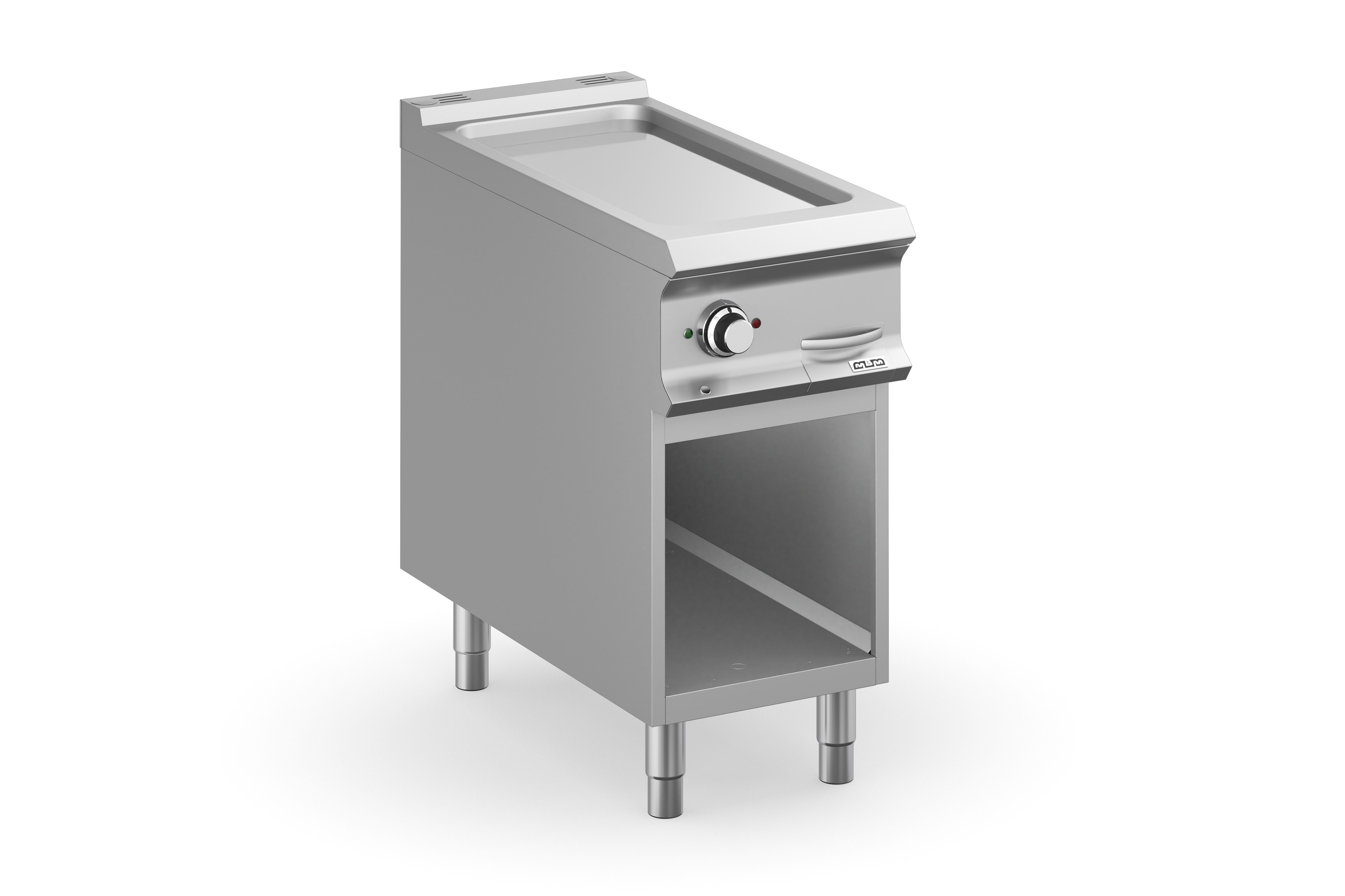 Domina Pro 900 FTBE94ALC Chromed Smooth Plate Freestanding Electric Griddle