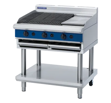 Blue Seal Evolution Series G596-LS - 900mm Gas Chargrill Leg Stand