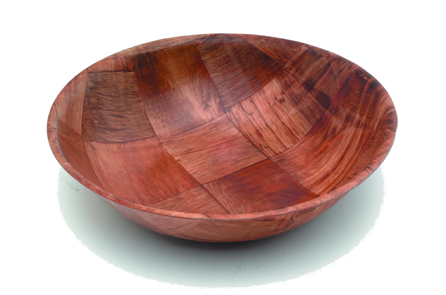 Woven Wood Bowls 8" Dia