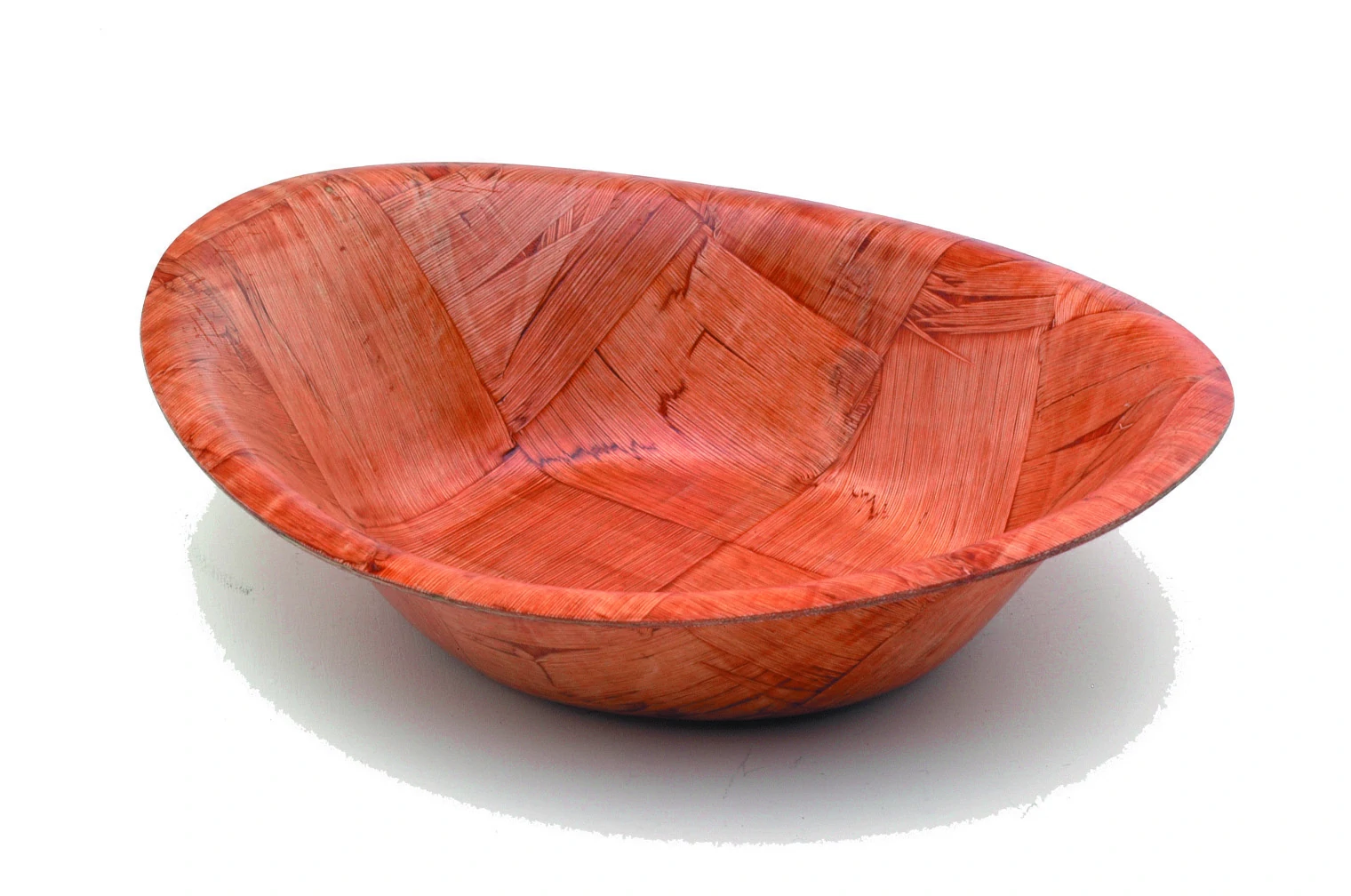 Oval Woven Wood Bowls 9"x7" Singles