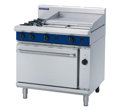 Blue Seal Evolution Series GE56 - 900mm Gas Range Electric Convection Oven