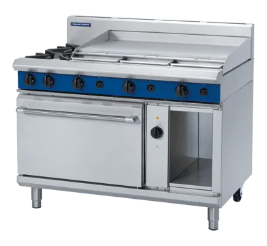 Blue Seal Evolution Series GE58 - 1200mm Gas Range Electric Convection Oven