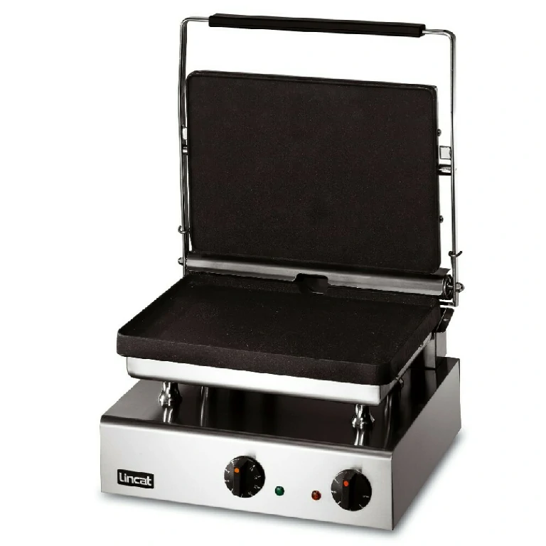 Lincat Lynx 400 Electric Counter-top Heavy Duty Contact Grill - Smooth Upper & Lower Plates - W 395 mm - 3.0 kW