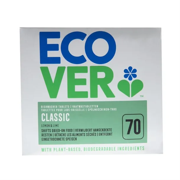 Ecover Dishwasher Detergent Tablets (70 Pack)