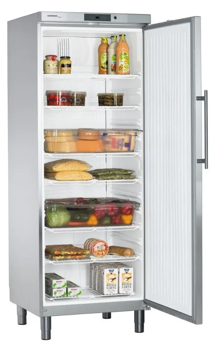 Liebherr GKv Series Stainless Steel Forced Air Refrigerator GN 21