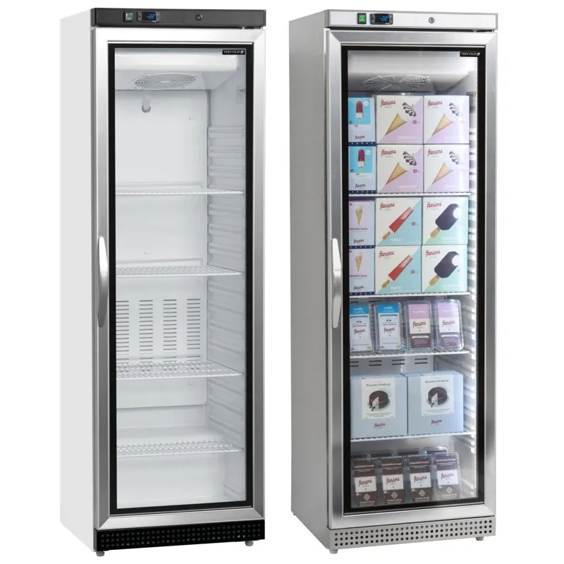 Tefcold UF400VG Glass Door Display Freezer