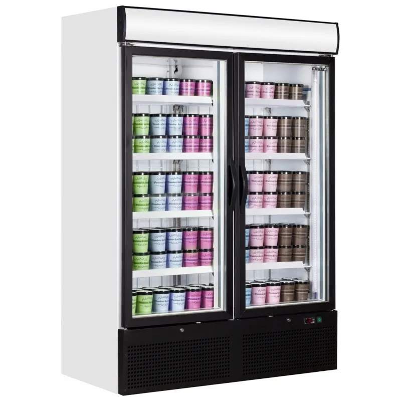 Tefcold NF5000G Glass Door Display Freezer