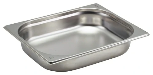 St/st Gastronorm Pan 1/2 65mm Deep