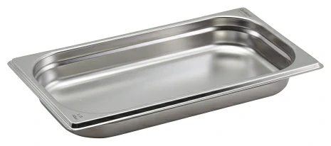 St/St Gastronorm Pan 1/3 - 40mm Deep