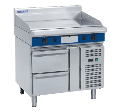 Blue Seal Evolution Series GP516-RB - 900mm Gas Griddle Refrigerated Base