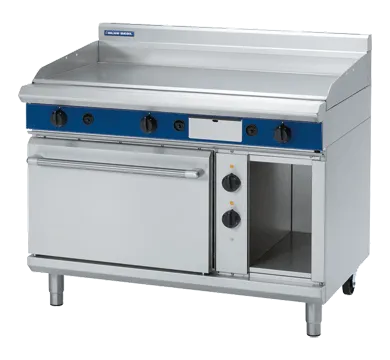 Blue Seal Evolution Series GPE508 - 1200mm Gas Griddle Electric Static Oven Range