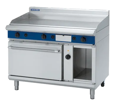 Blue Seal Evolution Series GPE58 - 1200mm Gas Griddle Electric Convection Oven Range