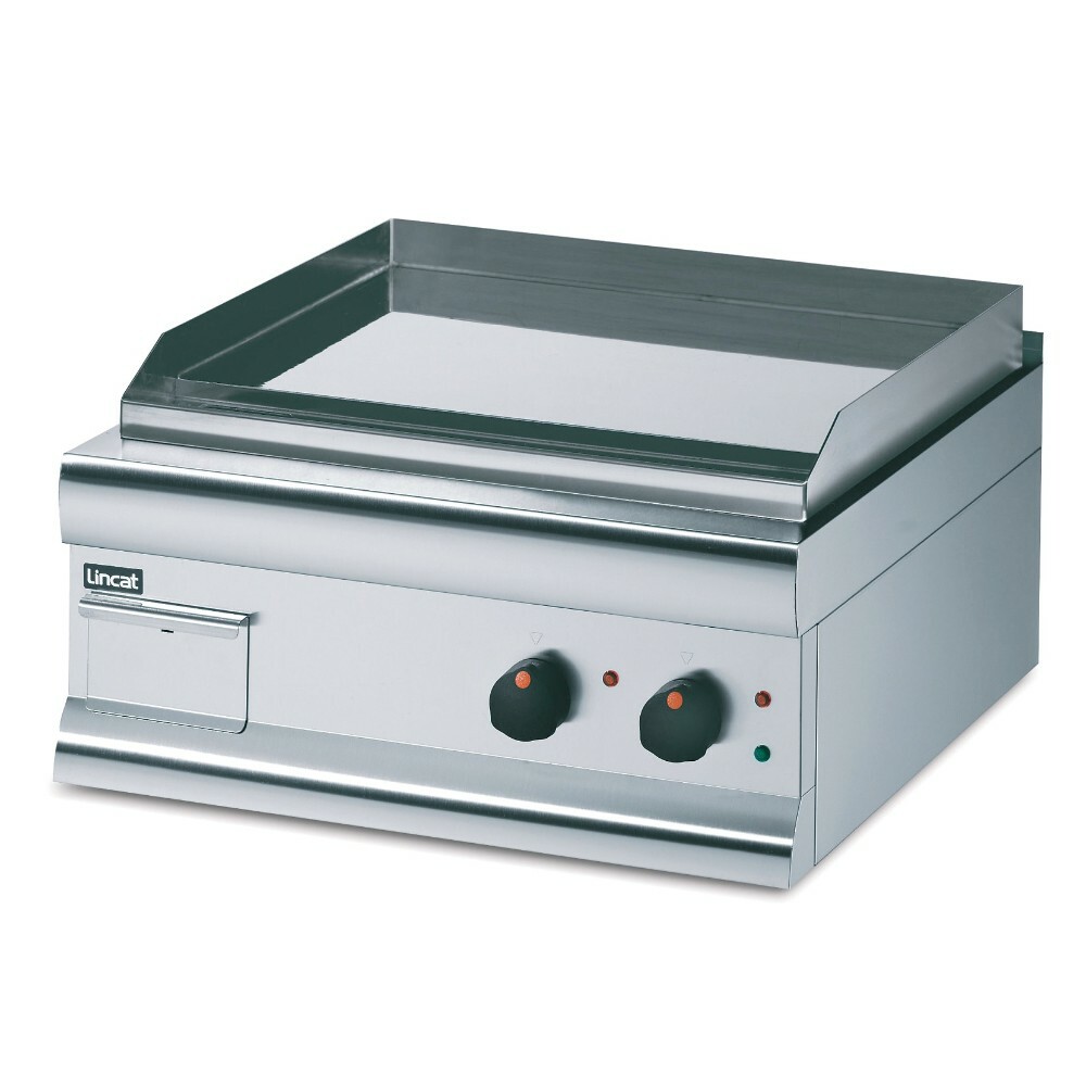 Lincat Silverlink 600 Electric Counter-top Griddle - Chrome Plate - Twin Zone - W 600 mm - 4.0 kW