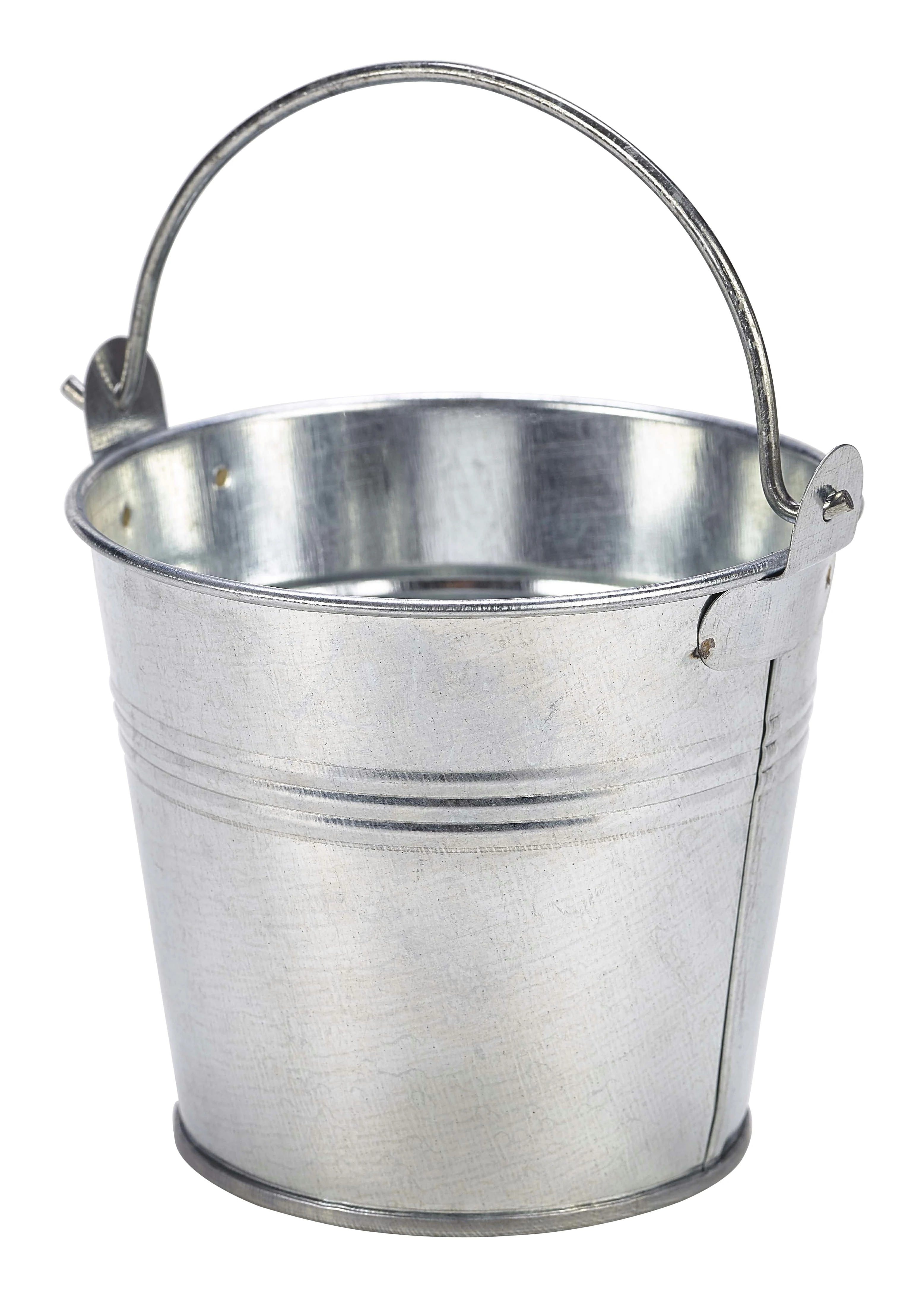 Galvanised Steel Serving Bucket 10cm Dia