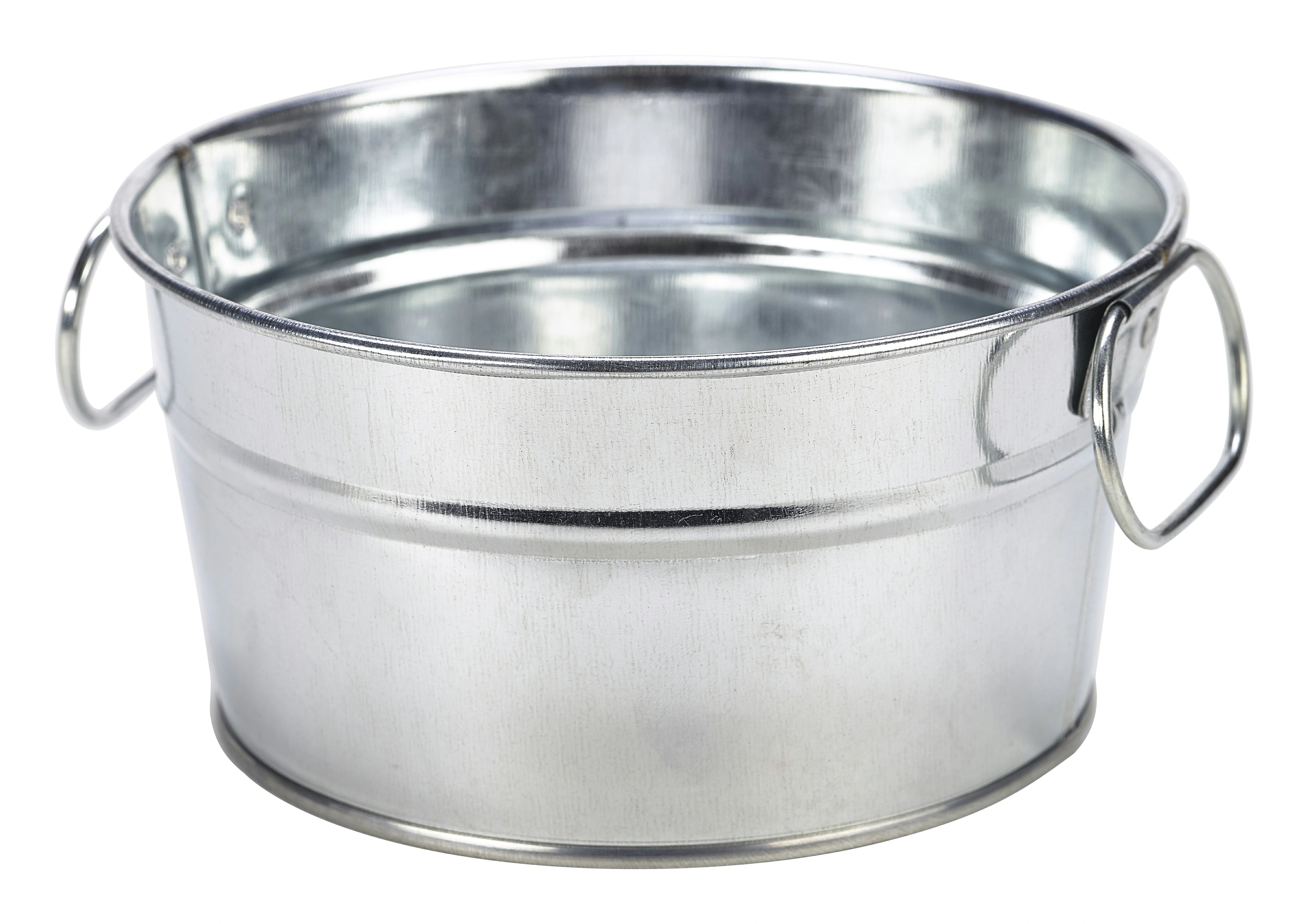 Galvanised Steel Serving Bucket 15 x 8cm