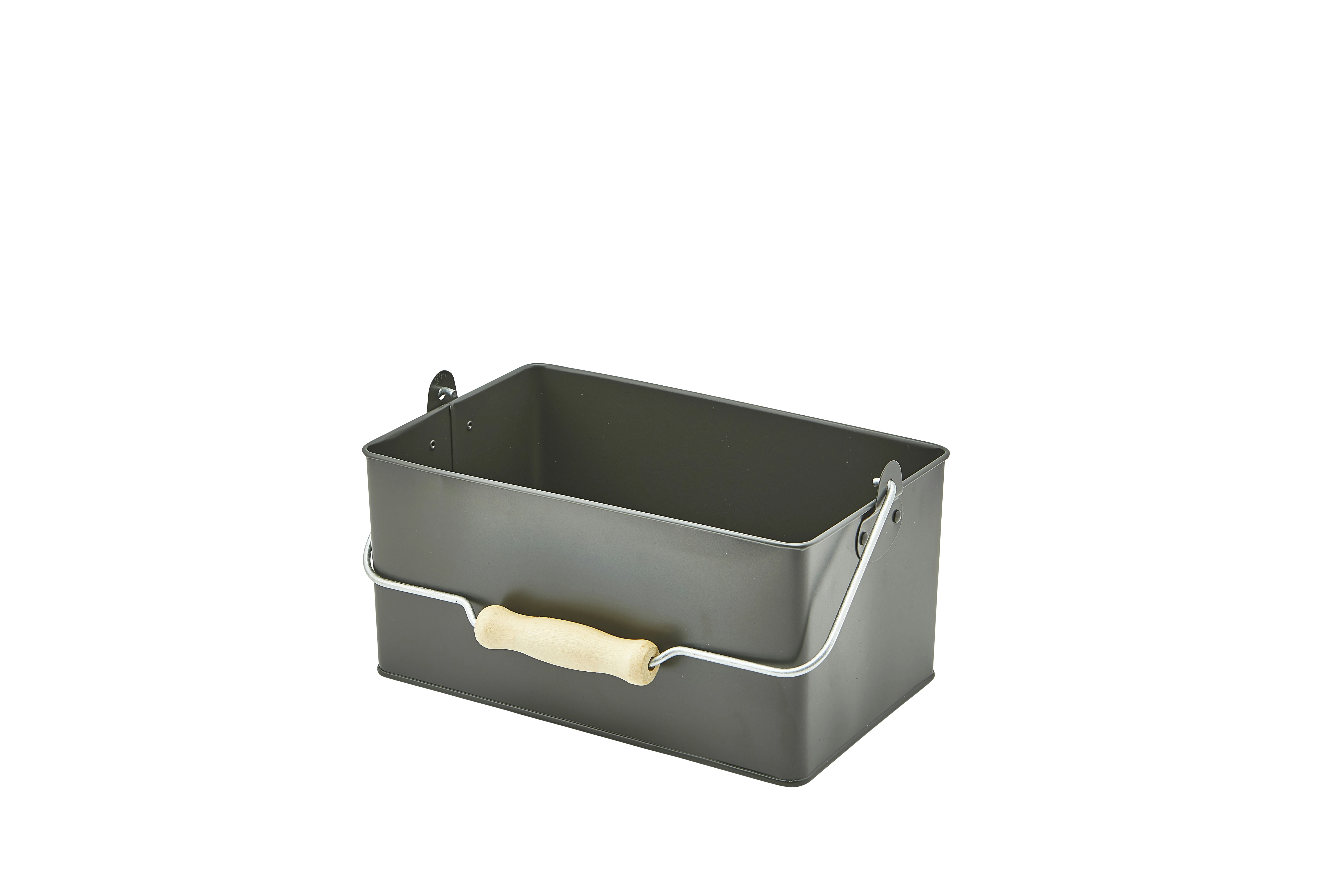 Rectangular Table Caddy 24.5 x 15.5 x 12.5cm Dark Olive