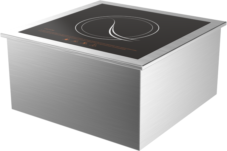 Chefsrange GXDIIH1S-3 - Drop In Induction Hob - 3Kw Power (Steel Suround)