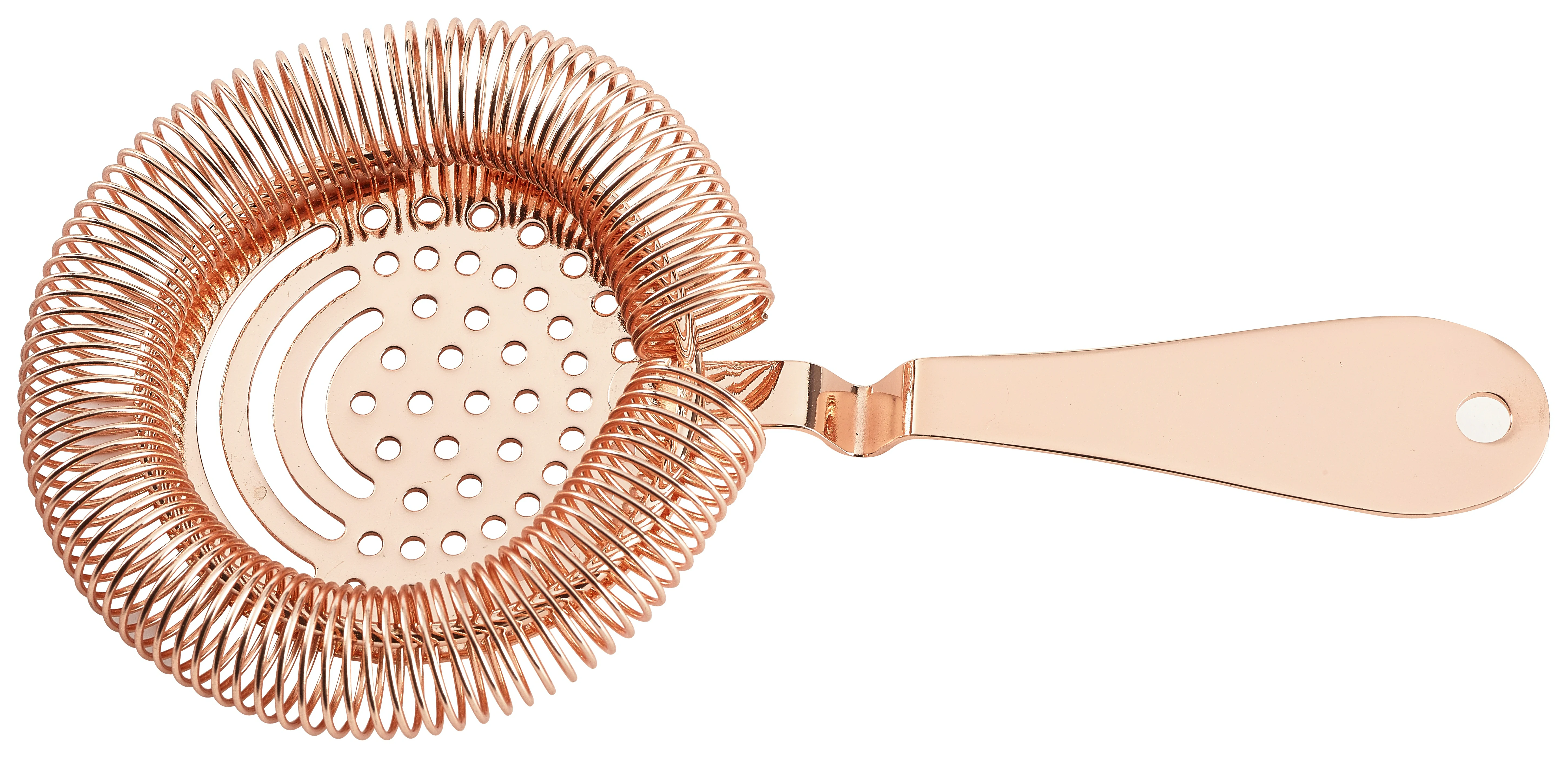 Copper Sprung Premium Julep Strainer