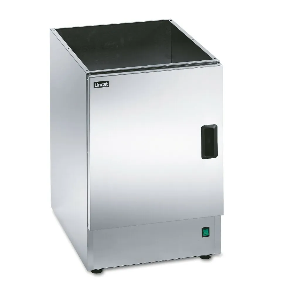 HC4 - Lincat Silverlink 600 Free-standing Heated Open-Top Pedestal with Doors