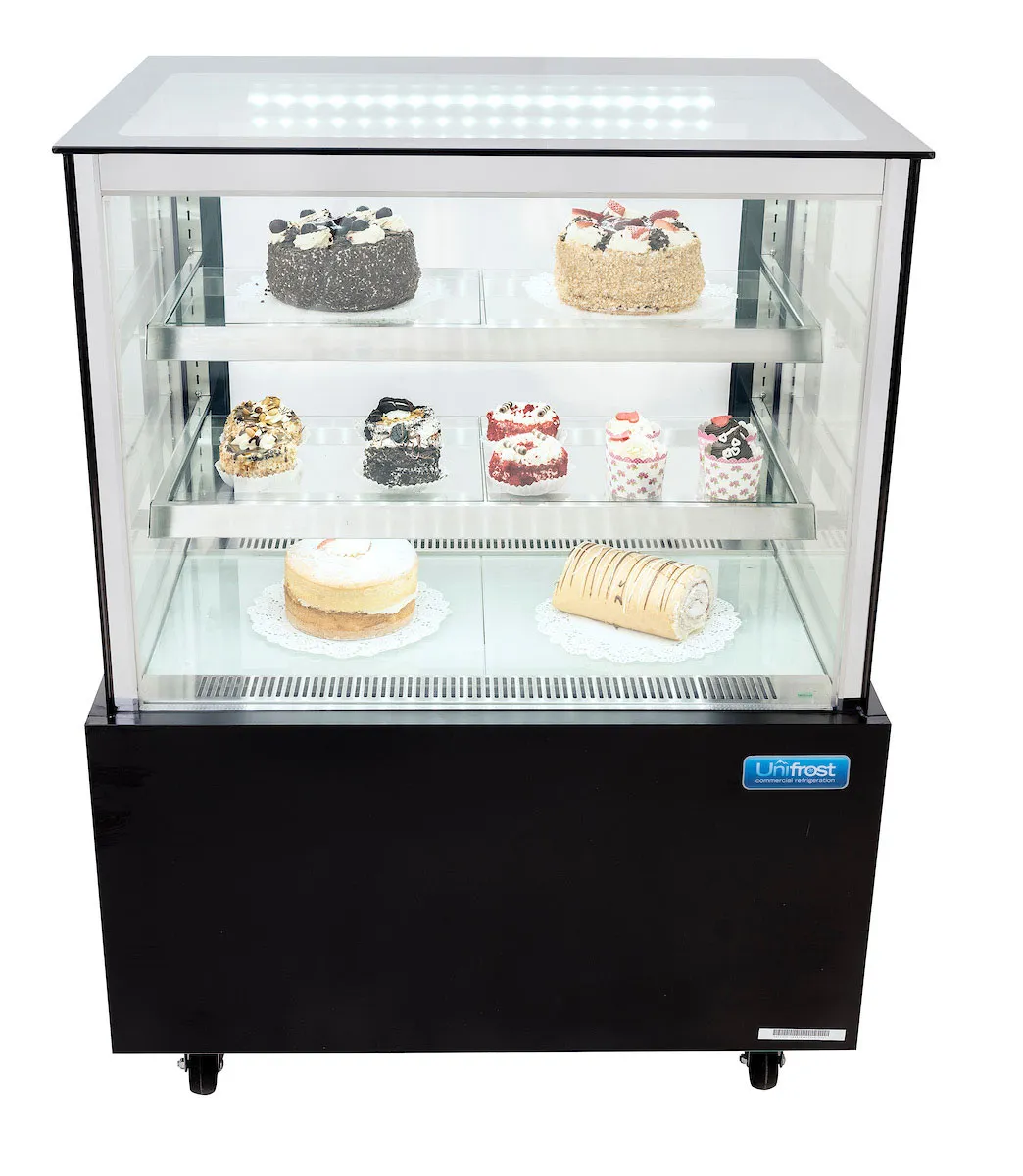 Unifrost HPG90 Square Cake Display Fridge Range