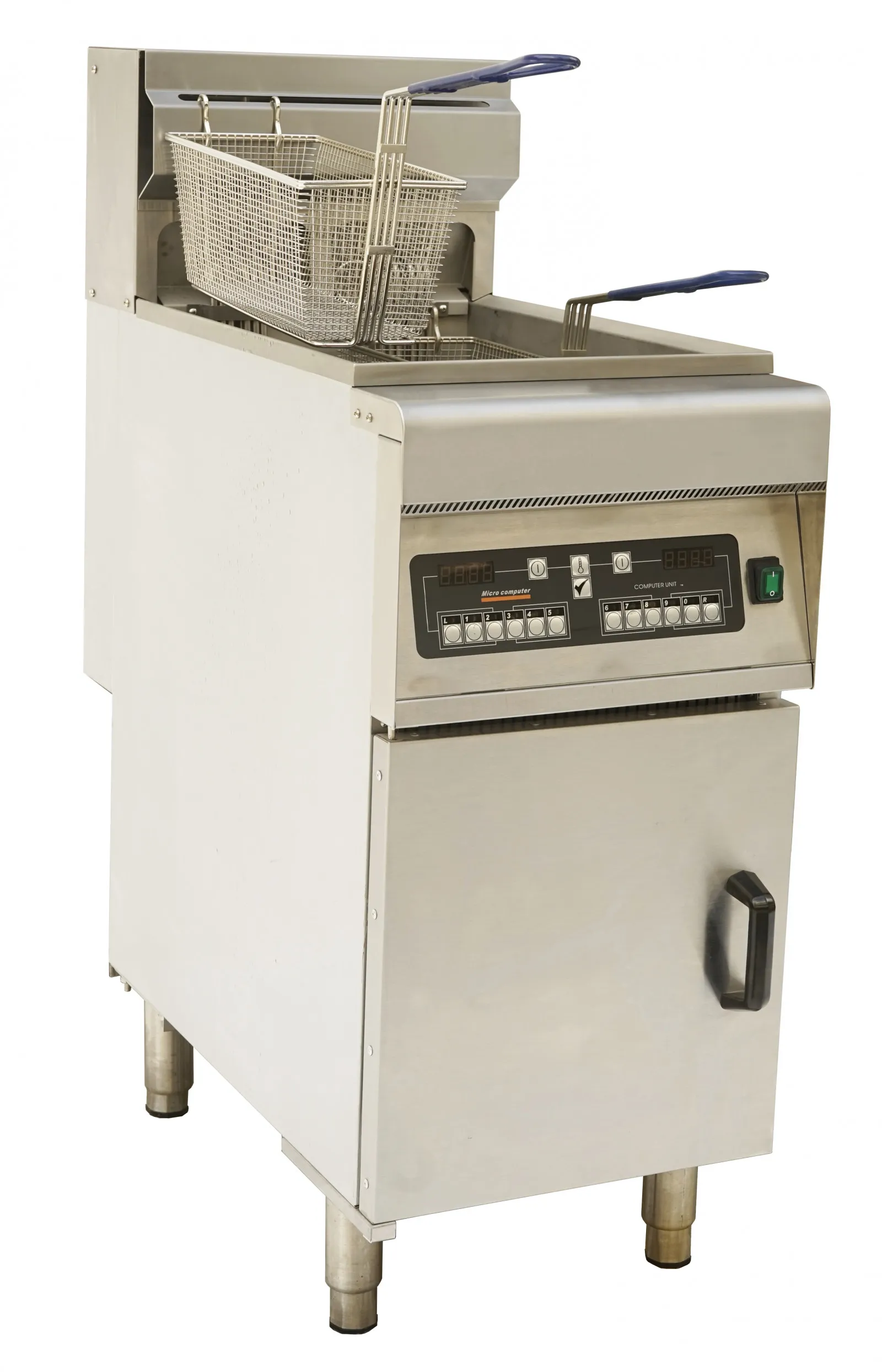 Chefsrange DF28LD - 28 Ltr Single Tank Electric Fryer With Computer Control