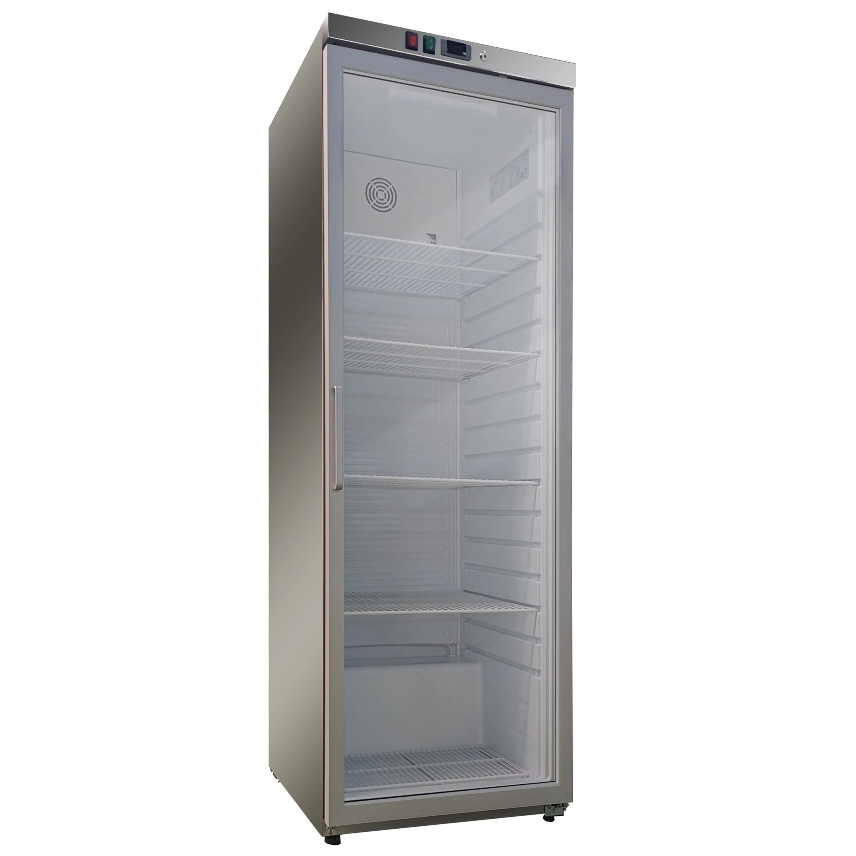 Blizzard HSG40 Single Glass Door Stainless Steel Refrigerator