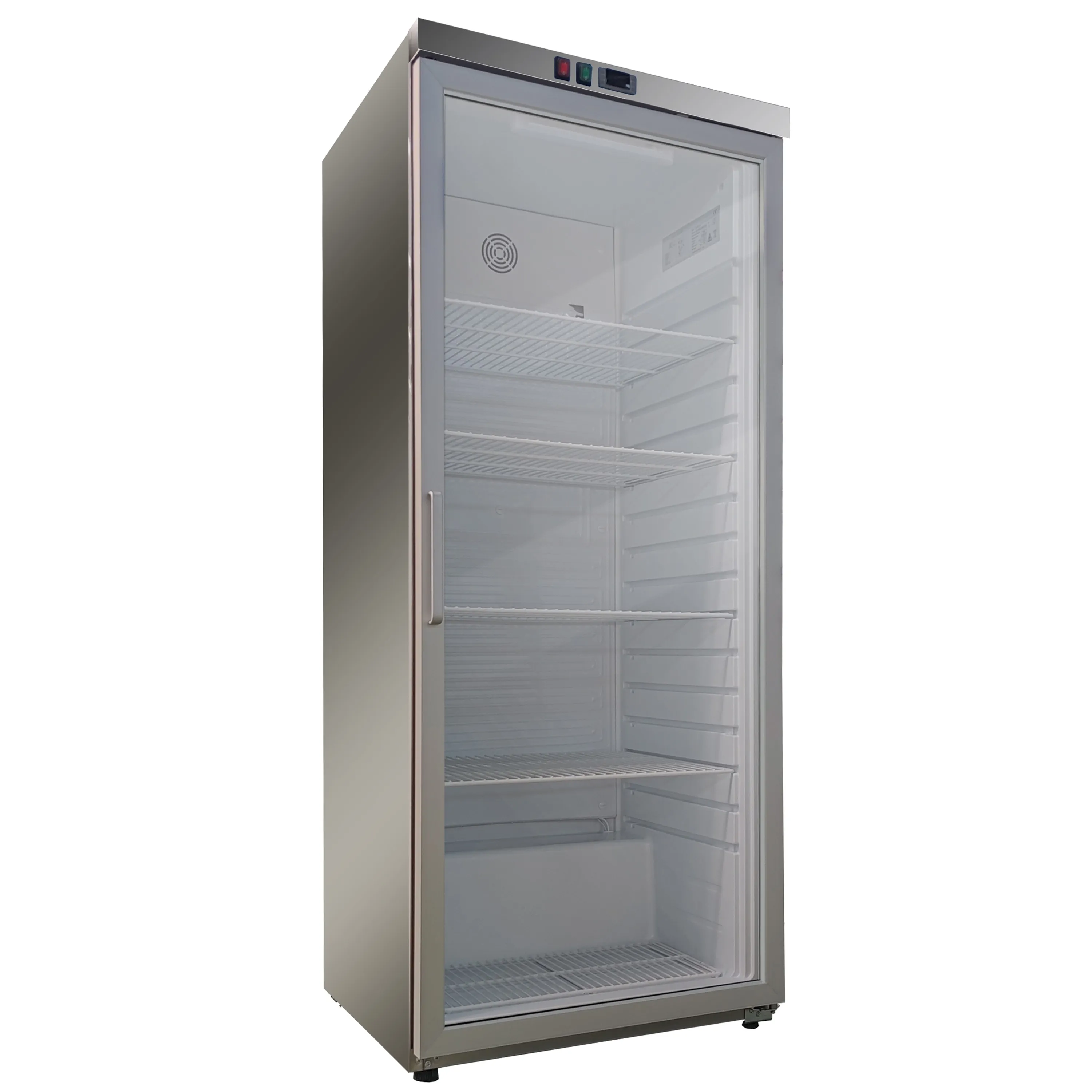 Blizzard HSG60 Single Glass Door Stainless Steel Refrigerator