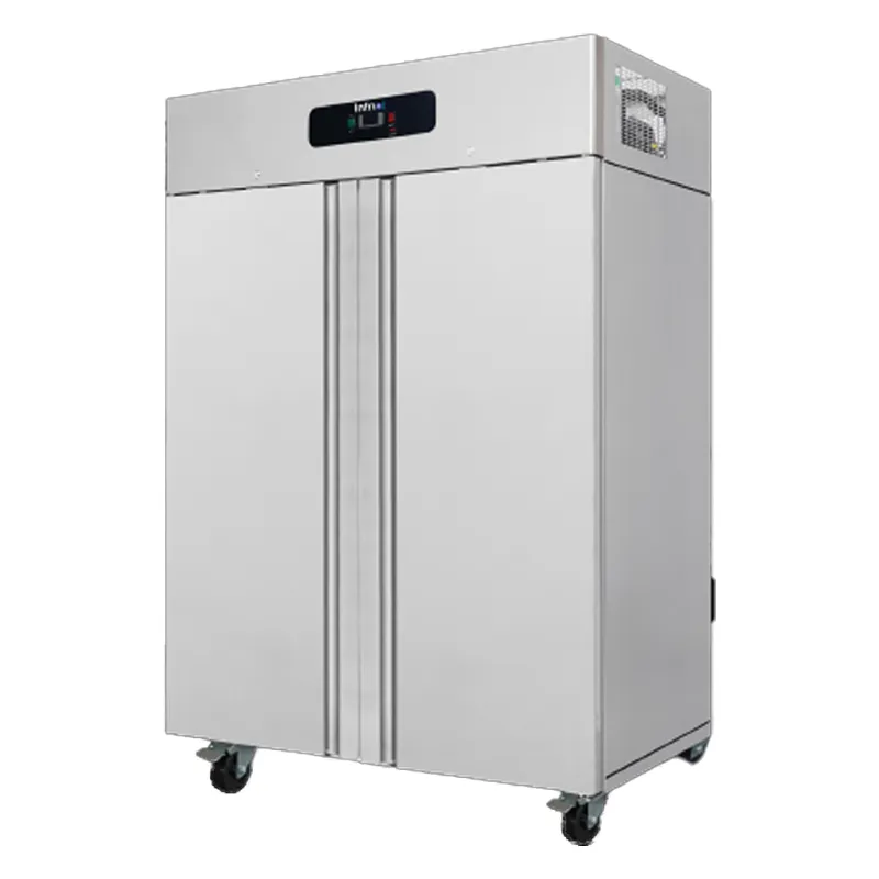 Infrio Professional 1400L 2/1 GN Double Door Fridge