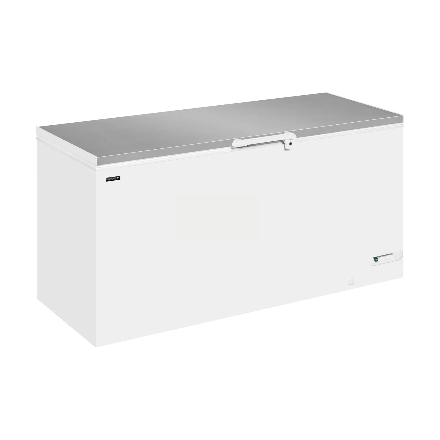 Interlevin LHF SS Range Solid Lid Chest Freezer