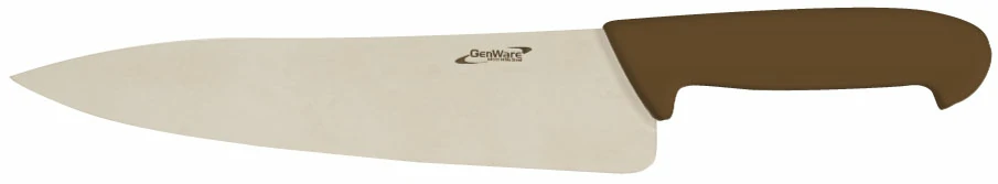 Genware 10'' Chef Knife Brown