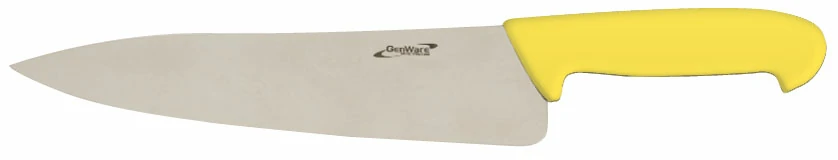 Genware 10'' Chef Knife Yellow