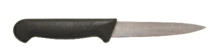 Genware 4" Vegetable Knife Black