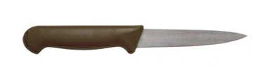 Genware 4" Vegetable Knife Brown